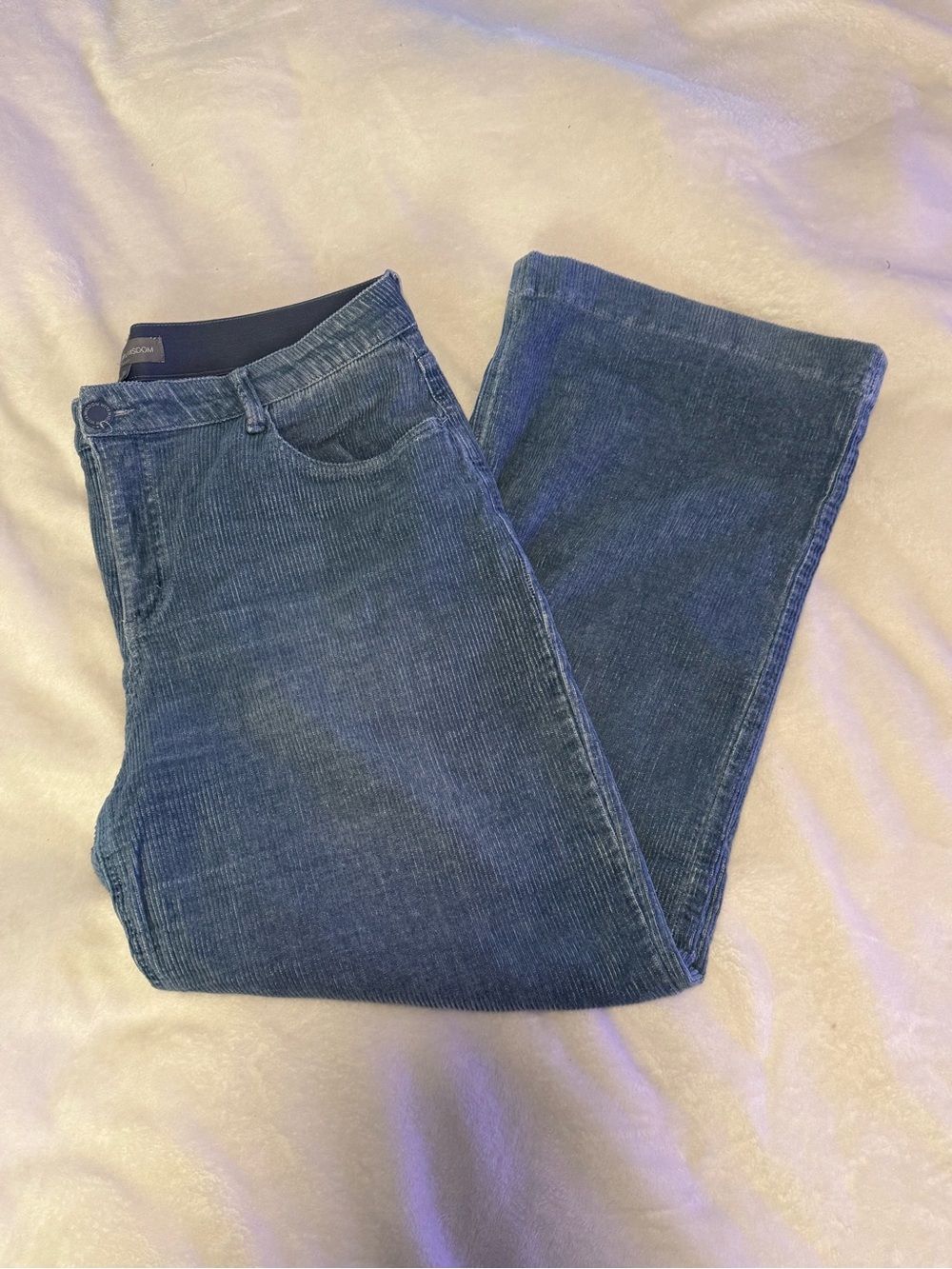 Wit & Widsom light blue corduroy jeans